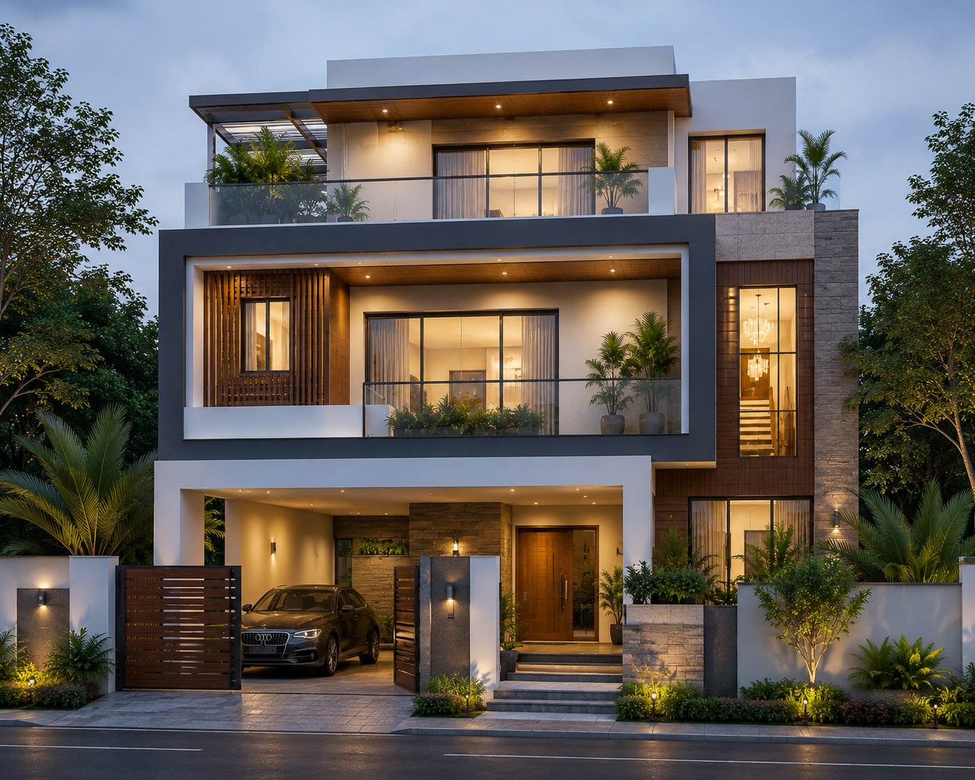 Completed premium villa